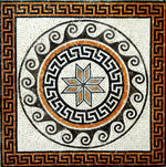 Mosaic floor tile handmade marble floor and tile