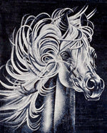 Horse Mosaic wall art marble mosaic mural tile luxury marble tile