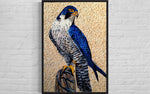 Falcon mosaic wall art handmade mosaic tile backsplash