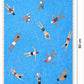 Swimmers Marble Mosaic Bathroom Tiles