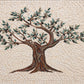 Kitchen Backsplash | Olive Tree Marble Mosaic Tile