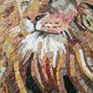 Mosaic wall art Lion Marble Mosaic Wall Hanging