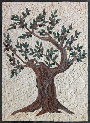 Kitchen Backsplash | Olive Tree Mosaic Kitchen Tile