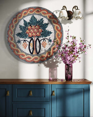 Mosaic kitchen backsplash Design | Tree of Life Marble Tile