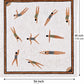 Custom Swimmers Mosaic Tile | Marble Shower Floor Tile