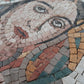 Portrait Mosaic wall art - Handmade Marble Mosaic Murals