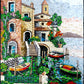 Mosaic design wall Art landscape Handmade Mosaic mural