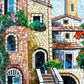 Mosaic design wall Art landscape Handmade Mosaic mural