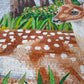 Handmade Deer Marble Mosaic Wall Art