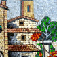 Mosaic design wall Art landscape Handmade Mosaic mural