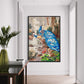 Mosaic art Peacocks  Mosaic Wall Art with Gorgeous Marble Details for indoor and outdoor