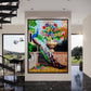 Mosaic art Peacocks Mosaic Wall Art  Marble Mosaic tile for indoor and outdoor