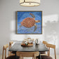 Turtle Mosaic Wall Art - Handmade Marble Murals