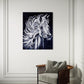 Handmade Horse Portrait Marble Mosaic: Stunning Wall Tile for Indoor and Outdoor Spaces