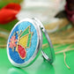 Butterfly micro mosaic Makeup mirror , luxury Gift for her , Handmade hand Mirror