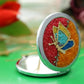 Butterfly micro mosaic Makeup mirror , luxury Gift for her , Handmade hand Mirror