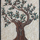 Olive Tree  Mosaic wall Art kitchen backsplash Marble Mosaic Tile