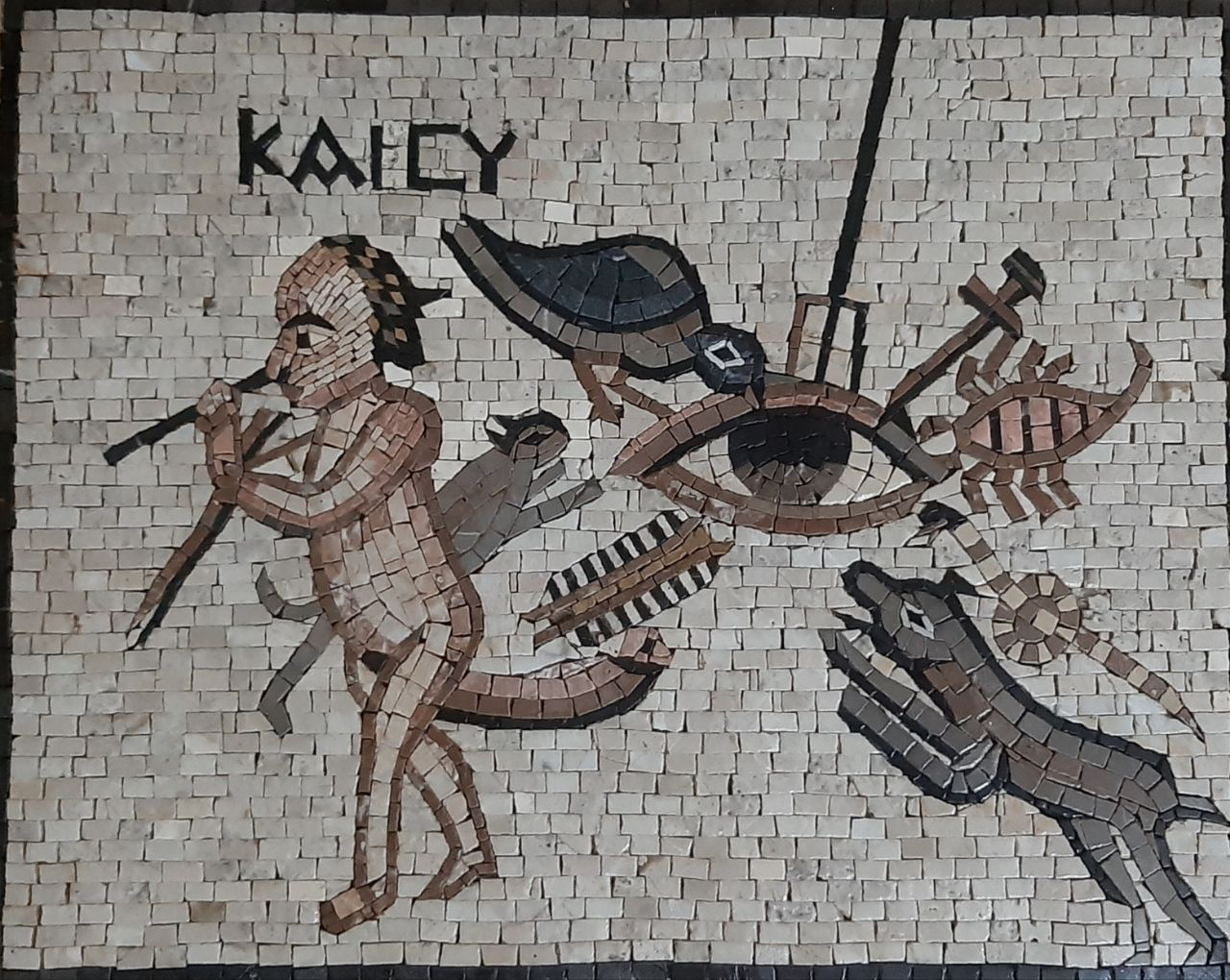 KAICY Ancient Marble Mosaic Art Reproduction