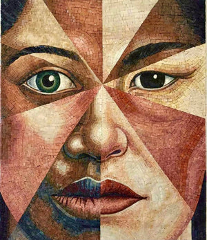 Mixed Race Mosaic wall Art