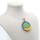 Sterling Silver necklace Tree of Life micro mosaic jewellery , luxury Gift for her , handmade jewellery